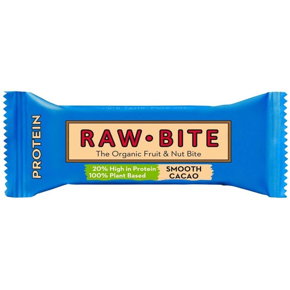 Rawbite Protein Frucht- & Nussriegel Smooth Cacao
