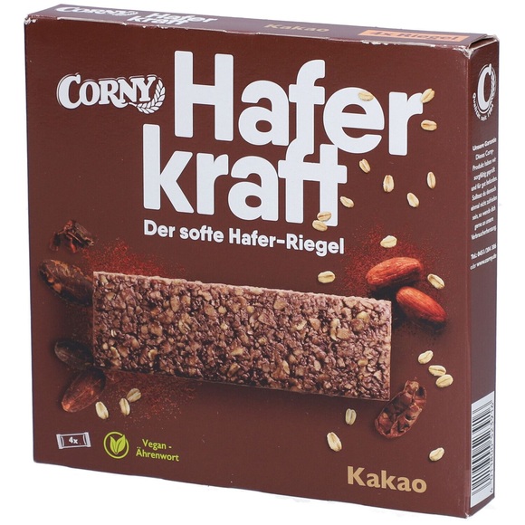 Corny Schokoladenriegel Haferkraft 4 Stück à 35 g
