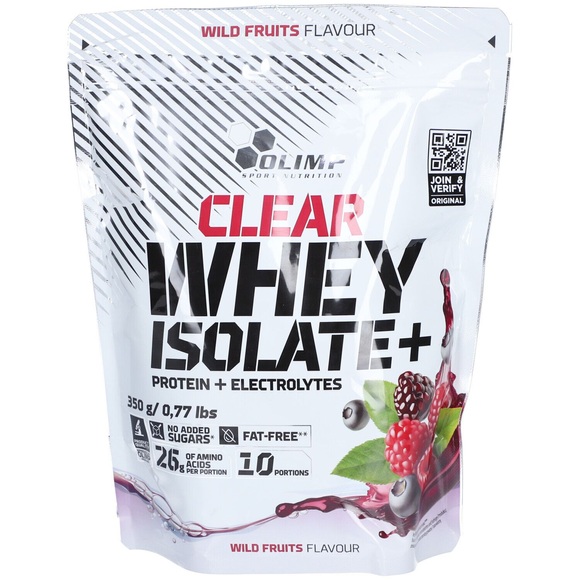 Olimp Clear Whey Isolate+ wild fruits