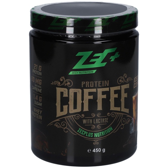 Zec+ Protein Kaffee Iced Coffee ? Proteinpulver mit Koffein