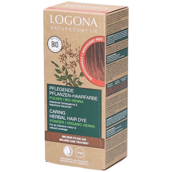 Logona Logona Pflegende Pflanzen-Haarfarbe Pulver haarfarbe 100.0 g