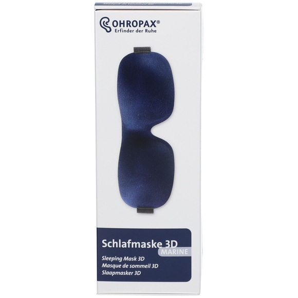 Schlafmaske 3D - Dunkelblau