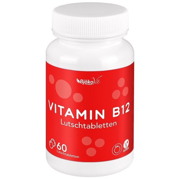 Vitamin B12 mit Waldfrucht-Geschmack (60 Lutschtabletten)