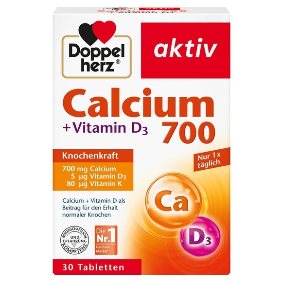 Doppelherz Calcium 700+Vitamin D3 Tabletten