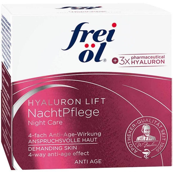 frei öl® Anti AGE Hyaluron Lift NachtPflege