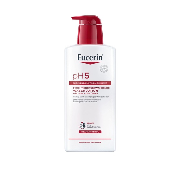 Eucerin Reinigung Eucerin Reinigung pH5 Waschlotion m.Pumpe empfindliche Haut Waschlotion 400.0 milliliter