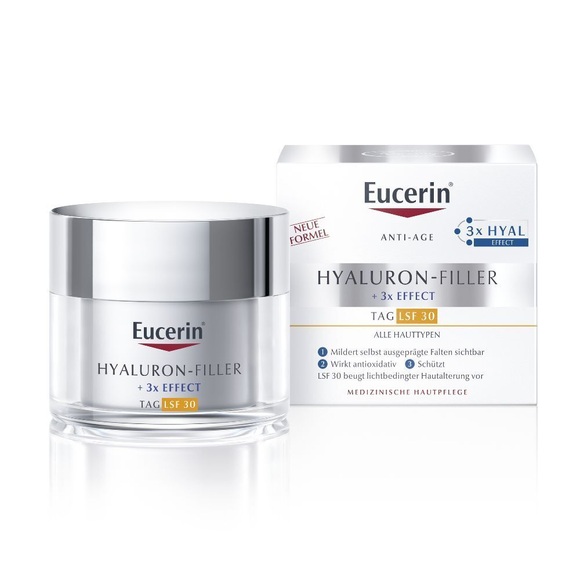 Eucerin Tagespflege Eucerin Tagespflege Hyaluron-Filler Tagespflege LSF 30 Gesichtscreme 50.0 milliliter
