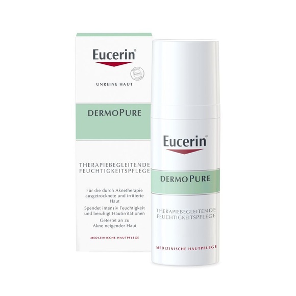 Eucerin Tagespflege Eucerin Tagespflege DermoPure Therapiebegl. Feuchtigkeitspflege Gesichtscreme 50.0 milliliter