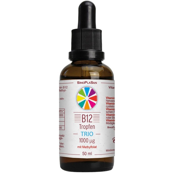 SinoPlaSan Vitamin B12 Tropfen Trio 1000 µg