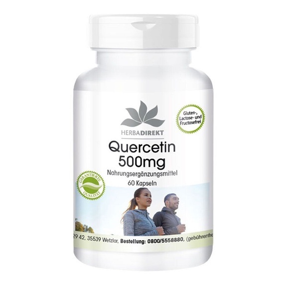Quercetin 500 mg hochdosiert
