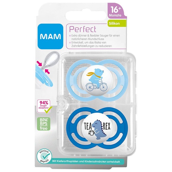 MAM Perfect Silikon 16+ Monate (Farbe nicht frei wählbar)