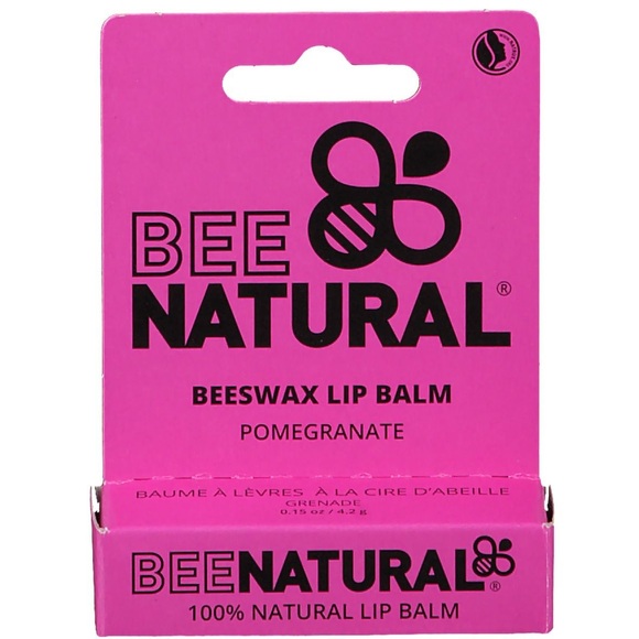 BEE NATURAL Lippenpflegestift Granatapfel