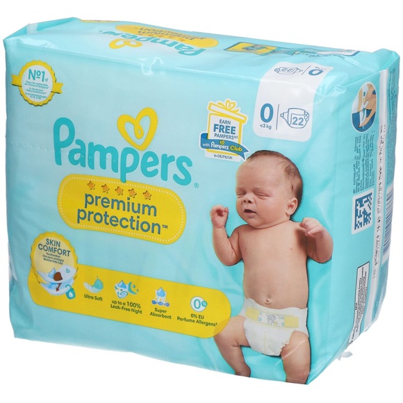 Pampers New Baby Micro 1-2.5kg Tragepack (22 Stück)