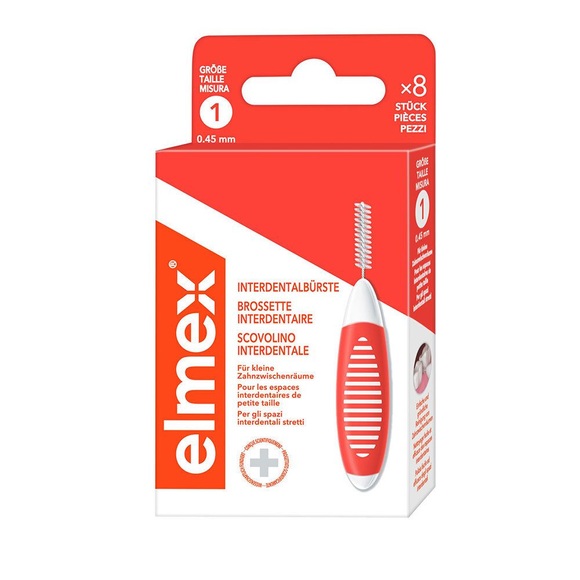 elmex® Interdentalbürsten Orange Größe 1