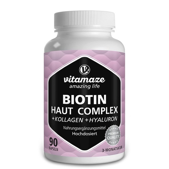 vitamaze Biotin Haut Complex +Kollagen + Hyaluron