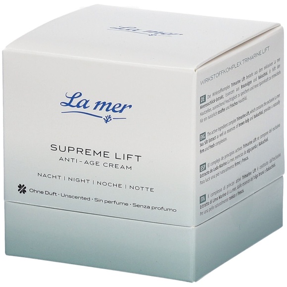 La mer Supreme Lift Anti Age Cream Nacht ohne Parfum (50 ml)