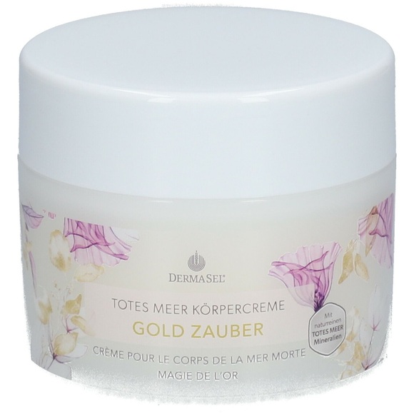 DermaSel Körpercrème Gold Zauber deutsch französisch (200 ml)