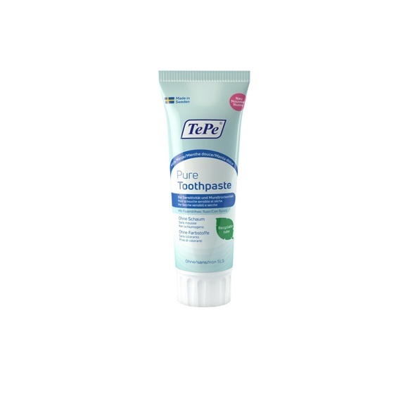 TePe Pure Toothpaste mild peppermint
