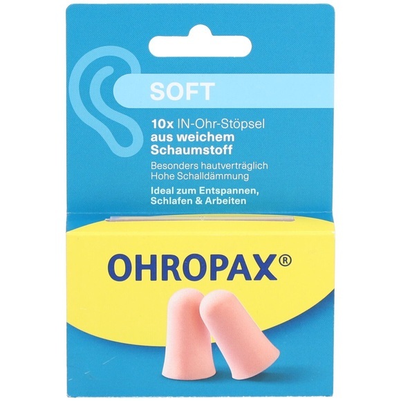 Ohropax® Soft ? Ohrstöpsel aus Schaumstoff