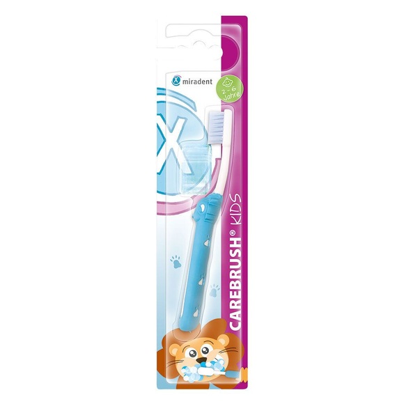 Carebrush® Kids Zahnbürste blau
