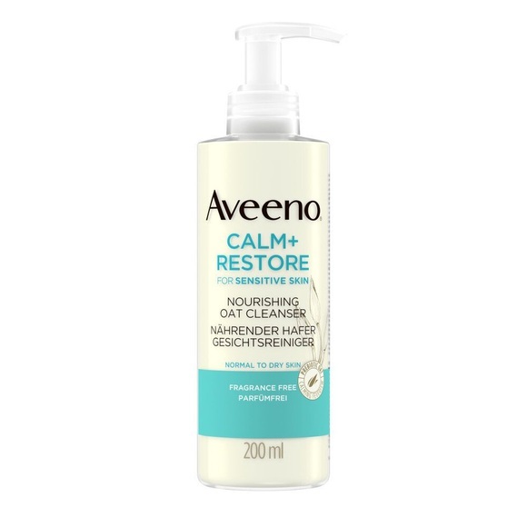 Aveeno Calm+Restore nährender Hafer Gesichtsreiniger (200ml)