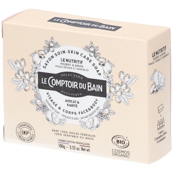 Le Comptoir du Bain Pflegeseife Avocado & Karité