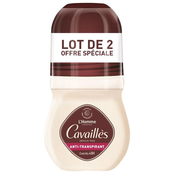 Rogé Cavaillès L'Homme Antitranspirant Kontrolle 48h Roll-on