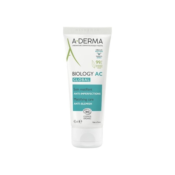 A-Derma Biology AC Global Soin matifiant gegen Unreinheiten