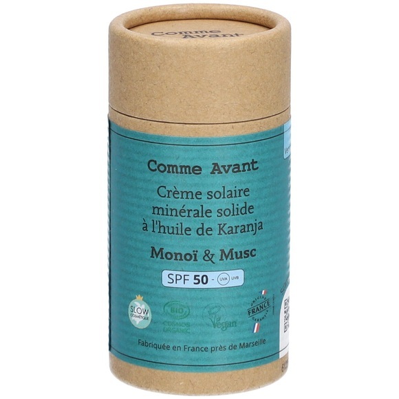 Monoï & musc mineral spf sonnencreme mit karanja-öl