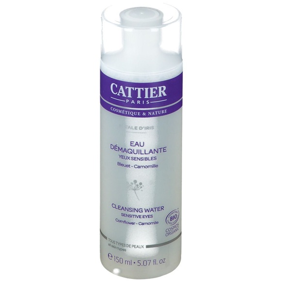 Cattier Bio-Augen-Make-up-Entferner mit Irisblütenblätter