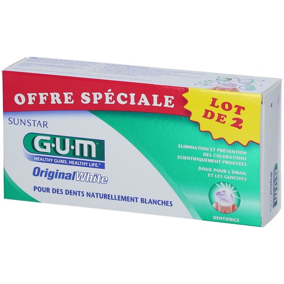 Gum® Original weiße Zahnpasta