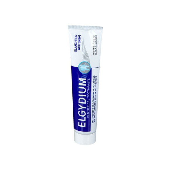 Weiße Zahnpasta Elgydium