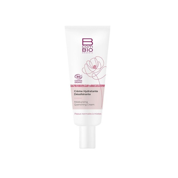 B COM BIO Organic Essentielle Crème Visage - Crème hydratante visage, peaux normales, peau