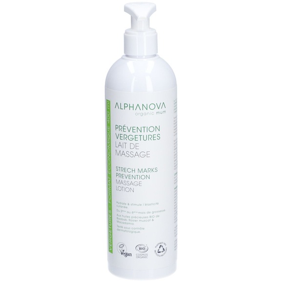 Alphanova Anti-stretch massage milk 400 ml
