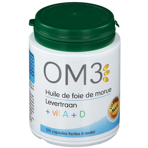 OM3 Lebertran Vit A+D, Kapsel