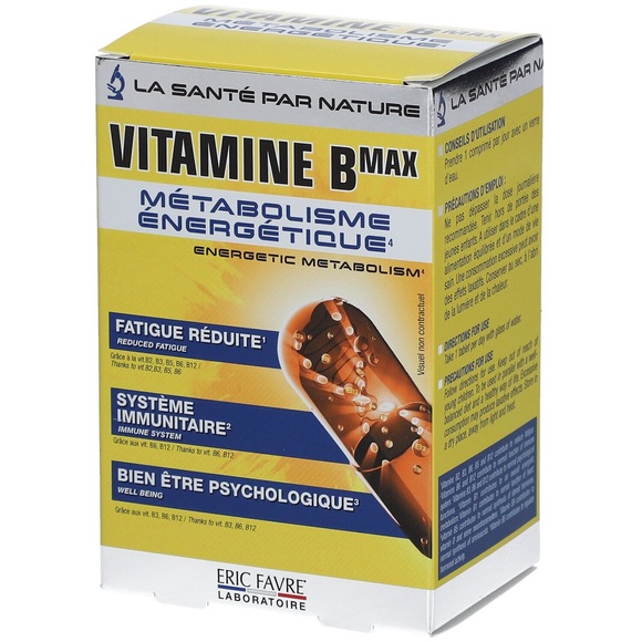 Eric Favre Vitamine B max - Energiestoffwechsel