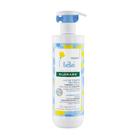Klorane Pédiatril - Baby-Reinigungsmilch Calendula - 500 ml