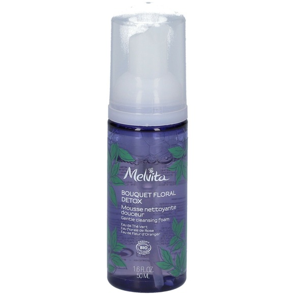 Melvita Bouquet Floral Detox Sanfter Reinigungsschaum