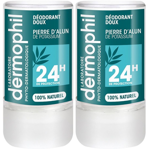dermophil Phyto-Dermatologisches Deodorant Mild, Alaunstein Stick