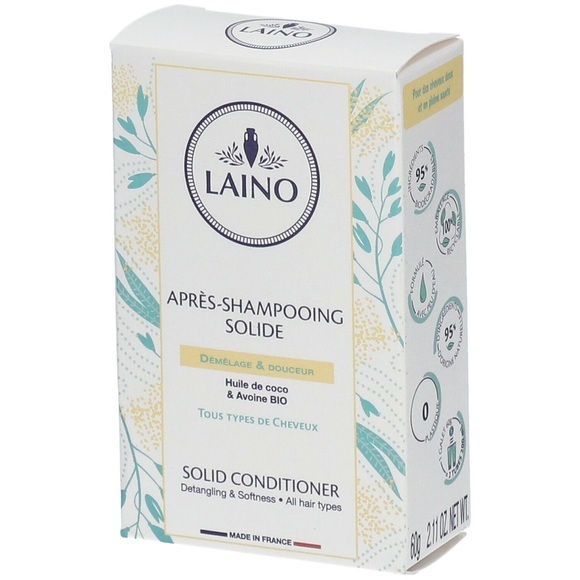 LAINO après-shampooing solide (60g)