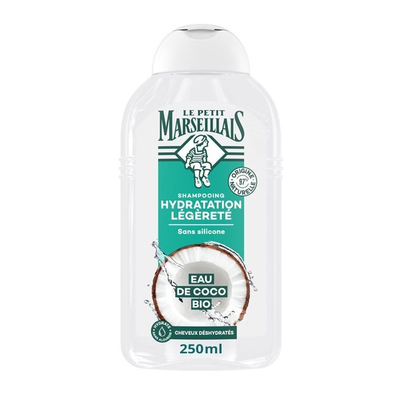 Le Petit Marseillais Feuchtigkeitsspendendes Shampoo mit Ringelblume und Kokosnusswasser