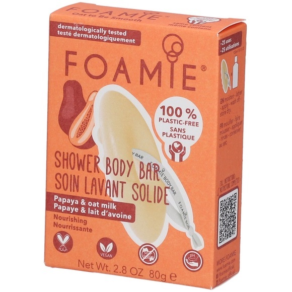 FOAMIE® Feste Waschpflege Papaya & Hafermilch