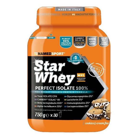 Namedsport® Star Whey Isolate Kekse & Sahne