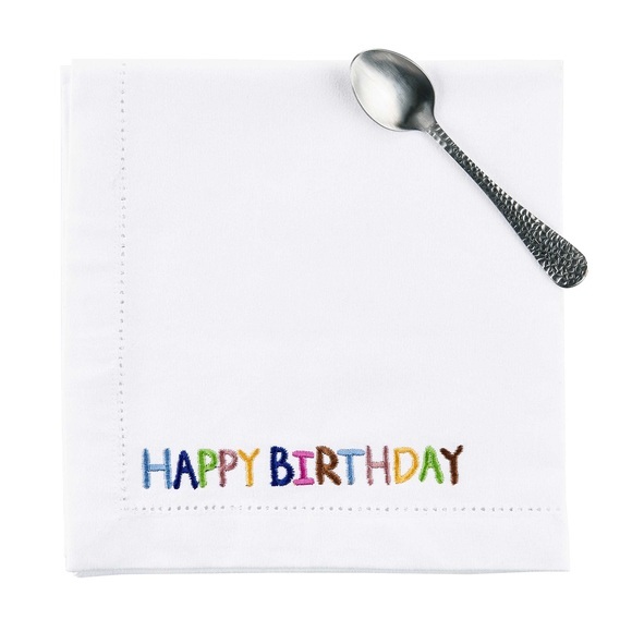 HAPPY BIRTHDAY Serviette 45x45 cm