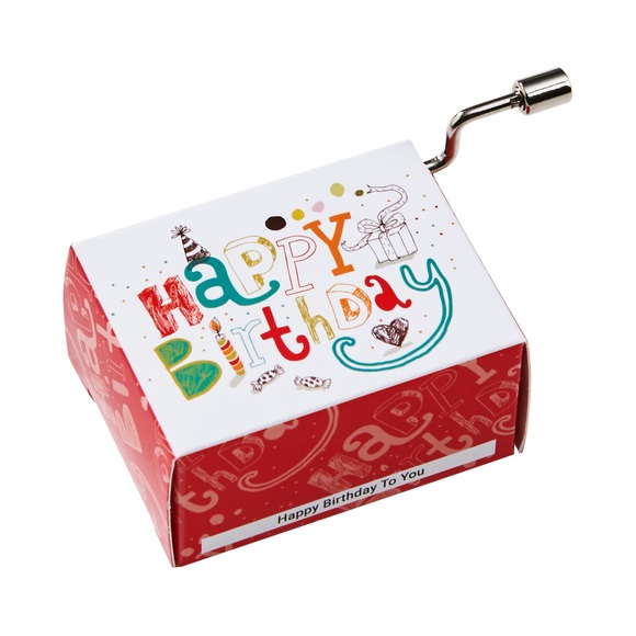 SING A SONG Spieluhr Happy Birthday klassisch