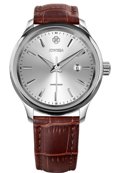 Jowissa Tiro Schweizer Herrenuhr J4.197.L Silber / Braun