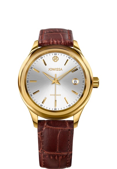 Jowissa Tiro Schweizer Uhr J4.296.M Gold / Silver / Brown
