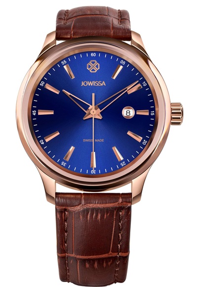 Jowissa Tiro Schweizer Herrenuhr J4.203.L Blau / Braun / Rosa