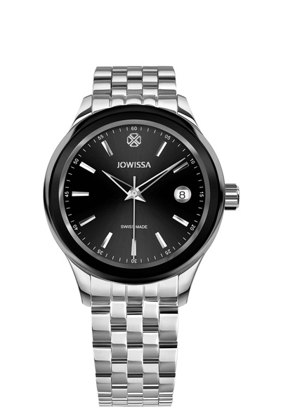 Jowissa Tiro Schweizer Uhr J4.235.M Schwarz / Silber