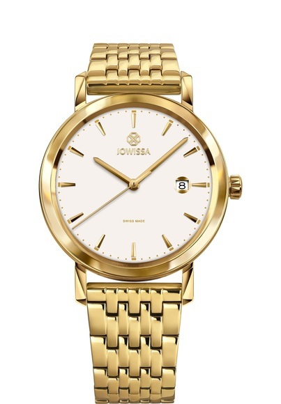 Jowissa Magno Schweizer Herrenuhr J4.546.L Gold / Weiss